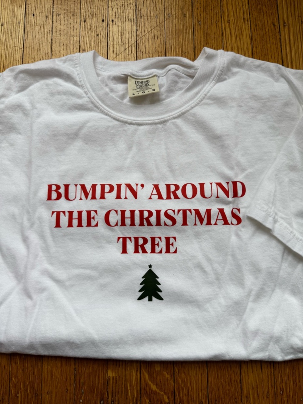 Comfort Colors Christmas Maternity Shirt